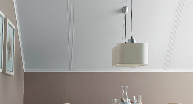 Netjes afwerken plafond
